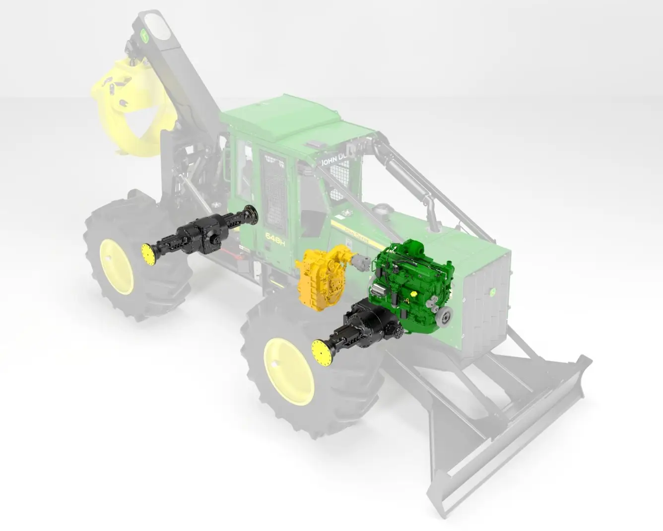 Image of construction equipment parts.